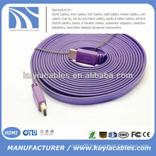 Flat HDMI cable 1080p M/M Cable Cord